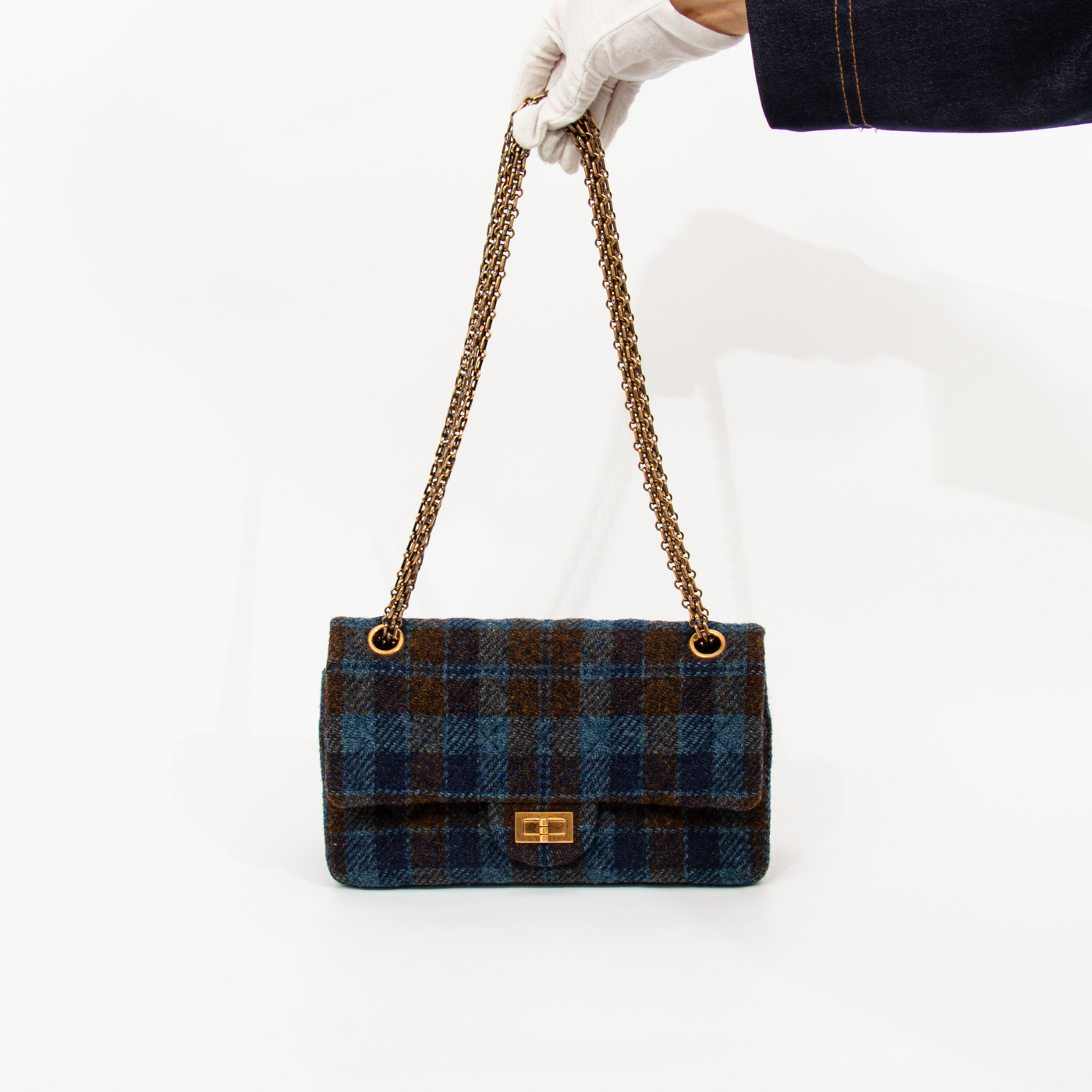 Chanel Tasche 2.55 Double Flap Blau 2015–2016 21745317 – Bild 6