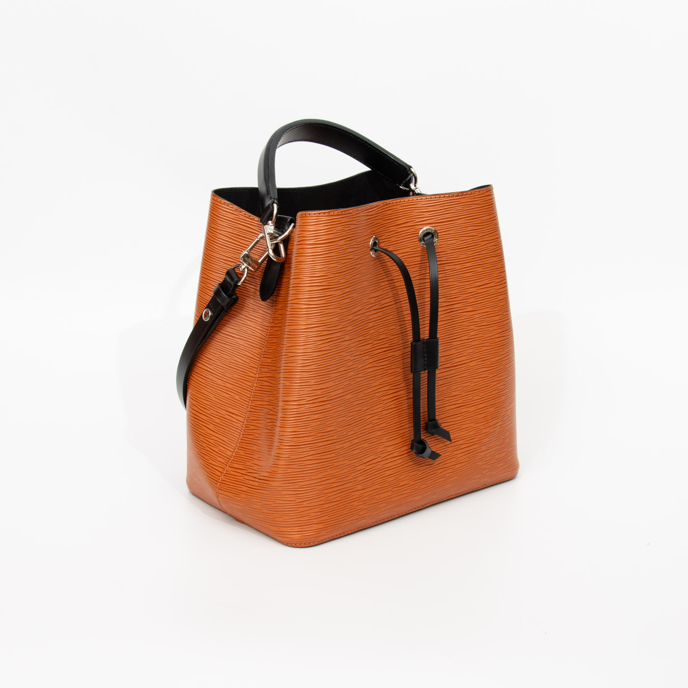 Louis Vuitton NéoNoé MM Cipango Epi Leather Bag Orange – Image 3