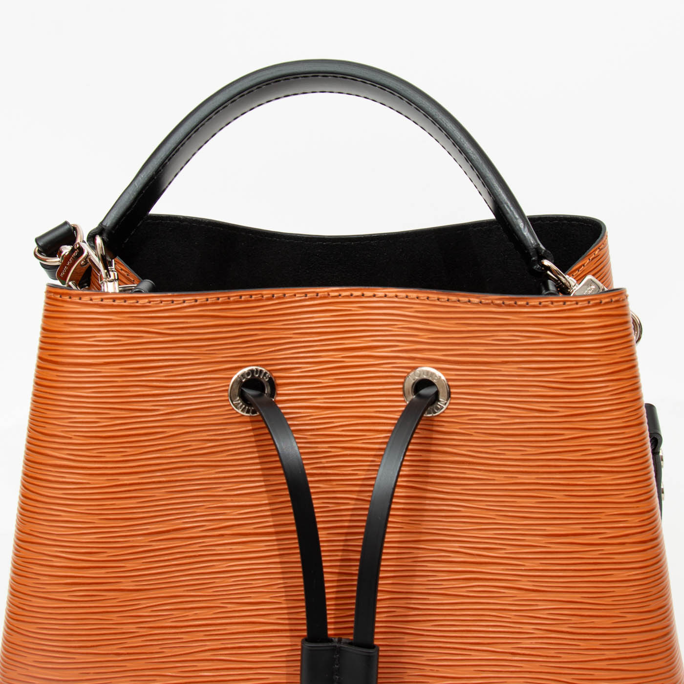 Louis Vuitton NéoNoé MM Cipango Epi Leather Bag Orange – Image 7