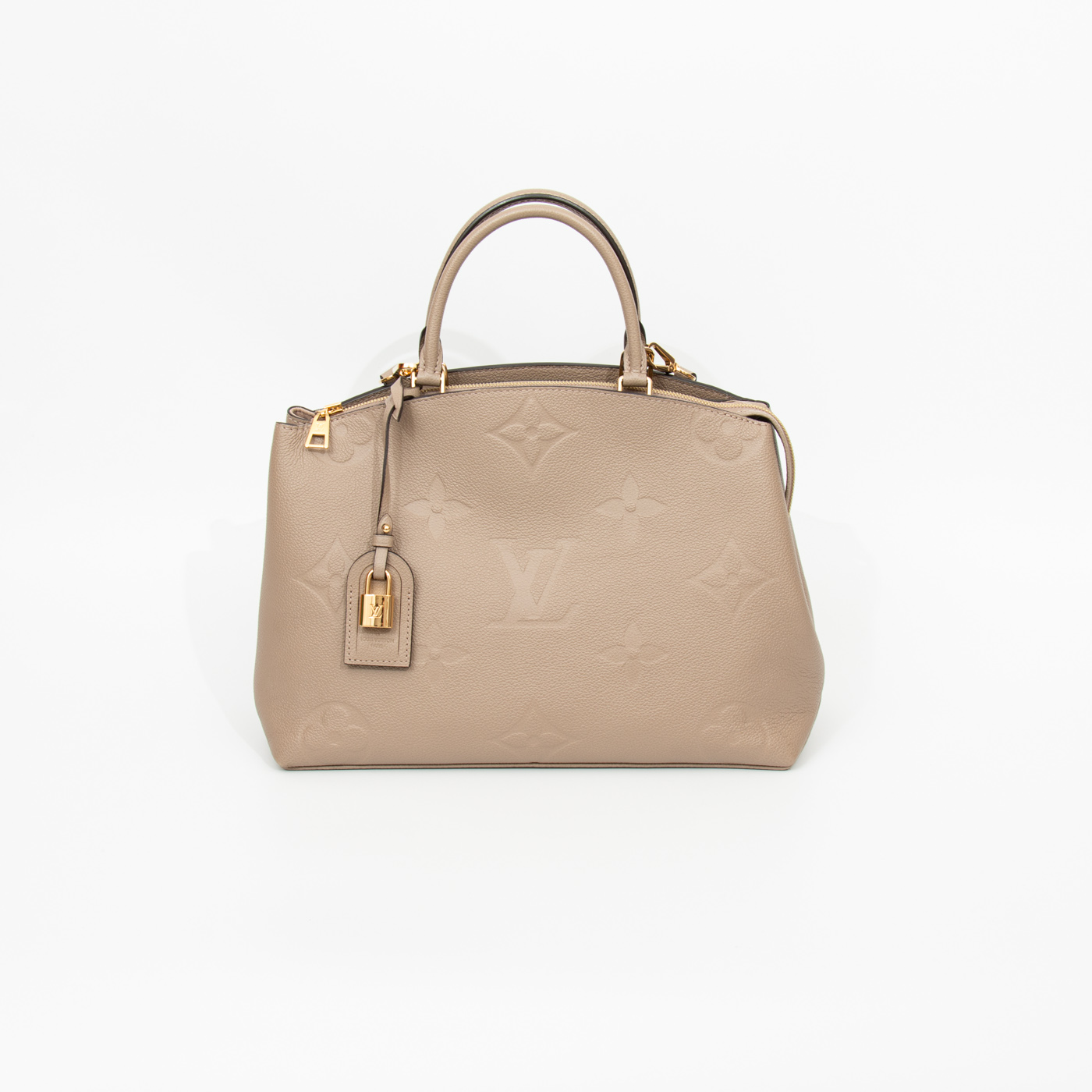 Louis Vuitton Grand Palais MM Monogram Empreinte in Greige