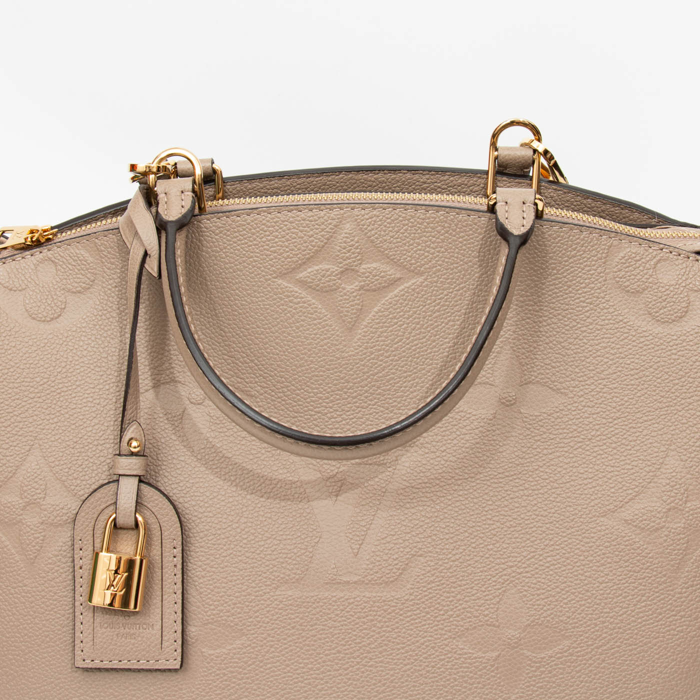 Louis Vuitton Grand Palais MM Monogram Empreinte in Greige – Bild 7