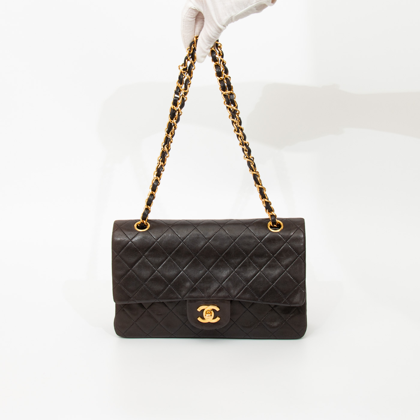 Chanel Handtasche Timeless Double Flap Medium 1991–1994 2765135 – Bild 6