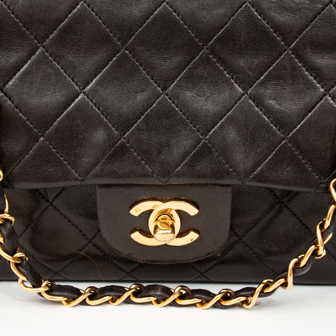 Chanel Handtasche Timeless Double Flap Medium 1991–1994 2765135 – Bild 7