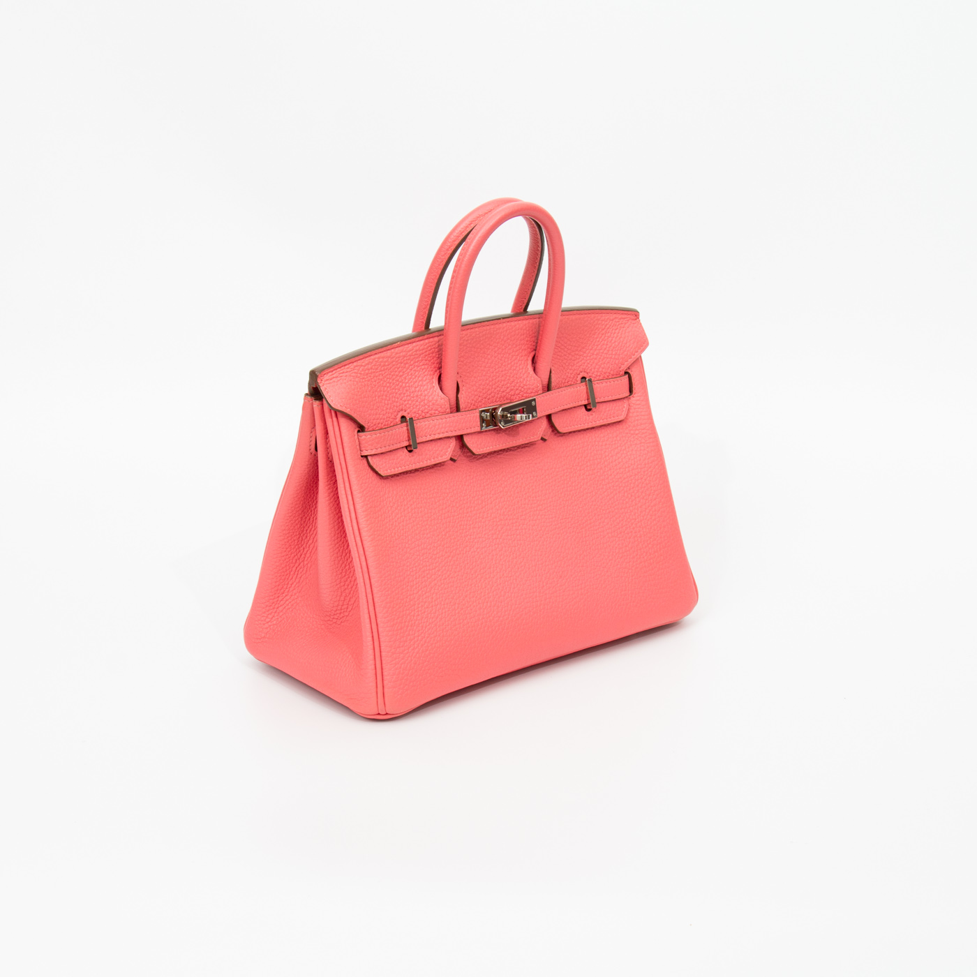 Hermès Birkin 25 Togo Rose Lipstick Tasche 2013 – Bild 3