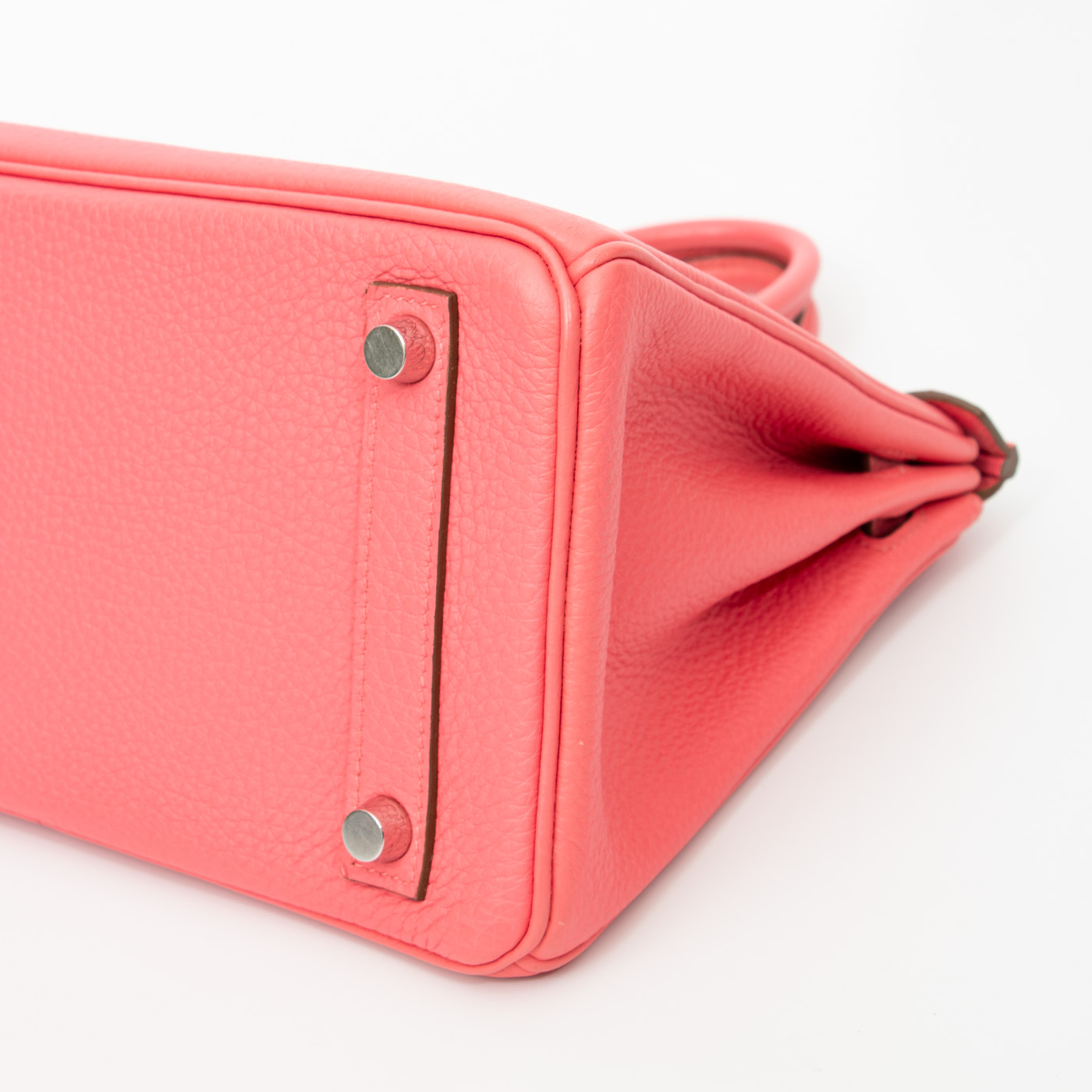 Hermès Birkin 25 Togo Rose Lipstick Tasche 2013 – Bild 8