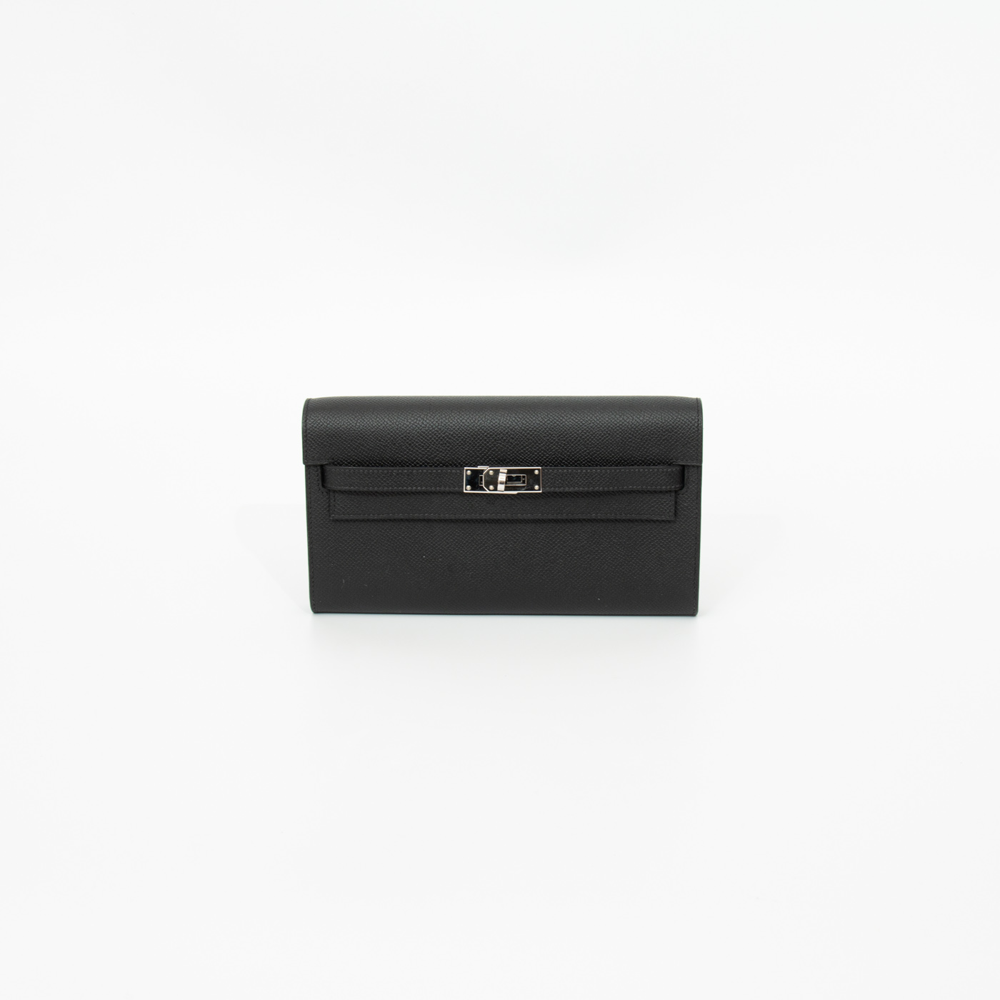Hermès Kelly to Go Epsom Leder in Noir Schwarz mit Palladium Hardware – Bild 2