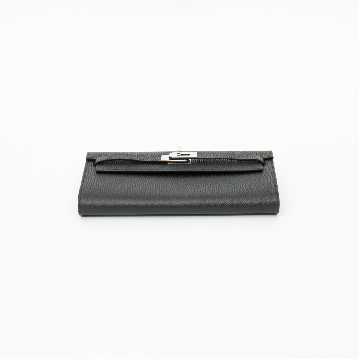 Hermès Kelly to Go Epsom Leder in Noir Schwarz mit Palladium Hardware – Bild 6