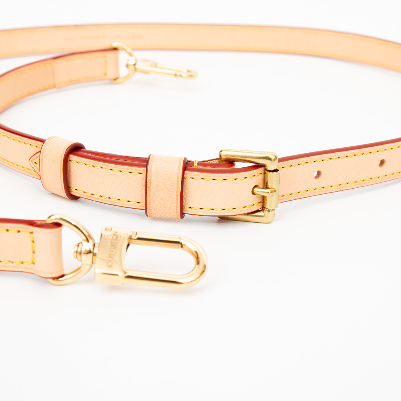 Bracelet Louis Vuitton J52312 JJ0285 en cuir beige – image 5