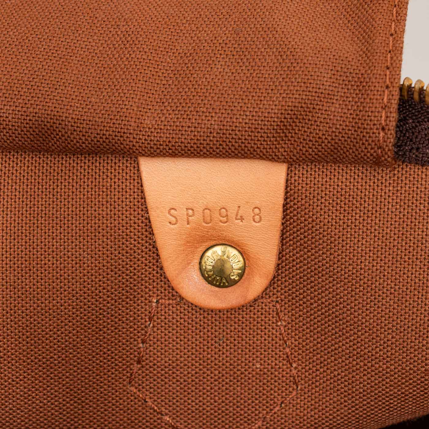 Sac Louis Vuitton Speedy 35 Monogram Canvas 1997 SP1907 – Image 10