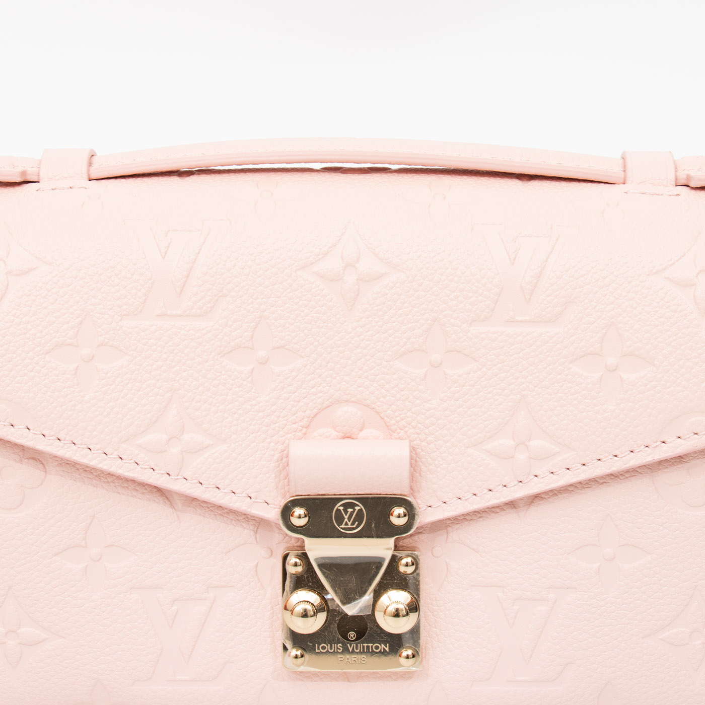 Louis Vuitton Metis East West Monogram Empreinte Cuir en Rose – Image 7