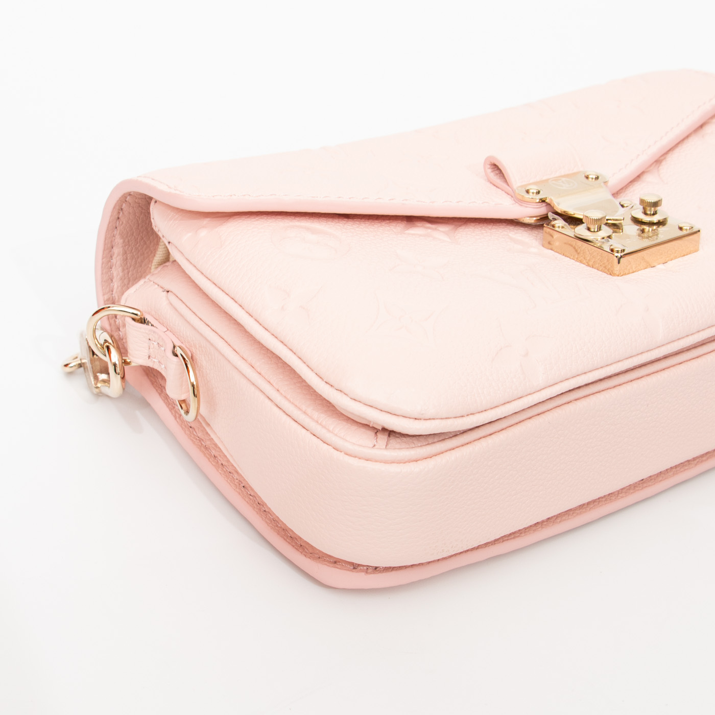 Louis Vuitton Metis East West Monogram Empreinte Cuir en Rose – Image 8