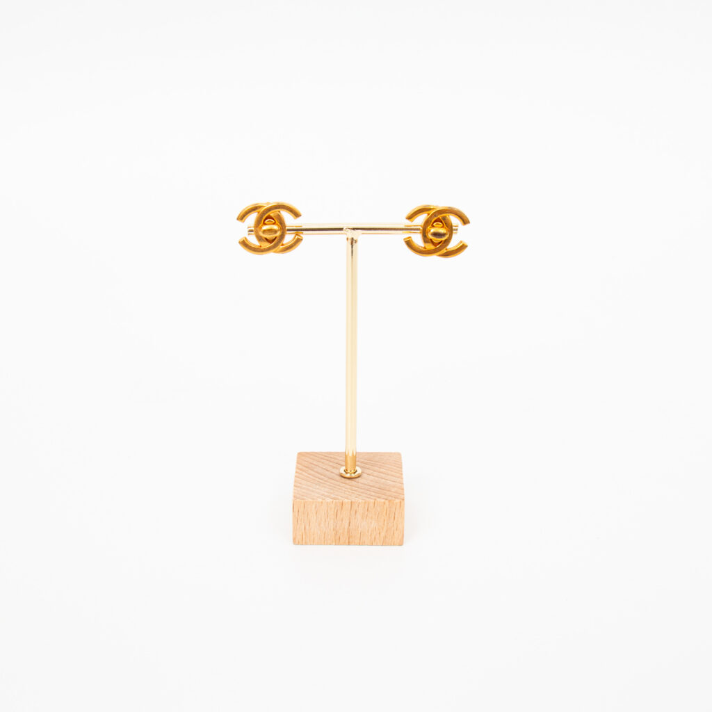 Chanel Ohrringe CC Coco Turnlock  Gold