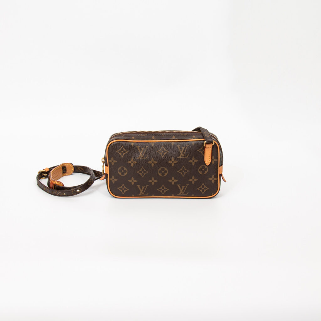 Louis Vuitton Monogram Pochette Marly Bandoulière 2003 DU1023