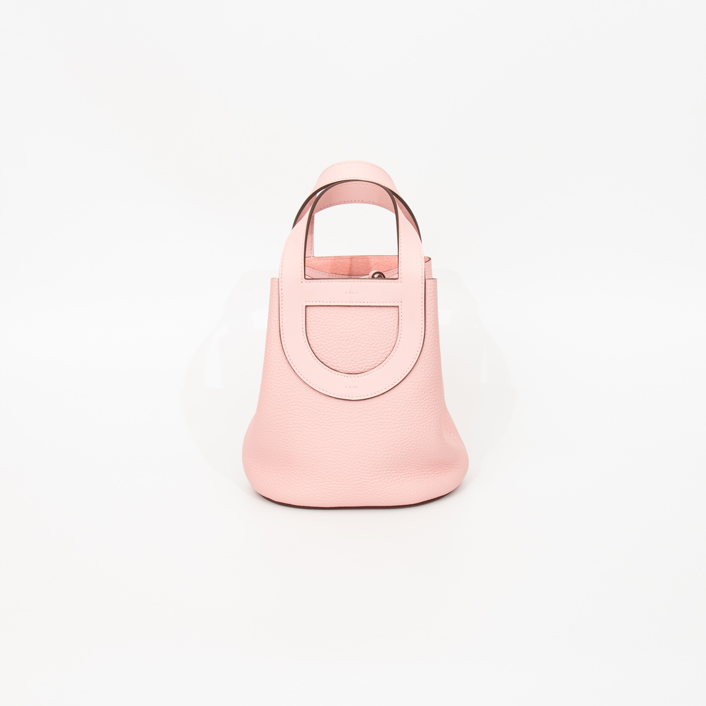Hermès Loop 18 Clemence Leder Tasche Rosa