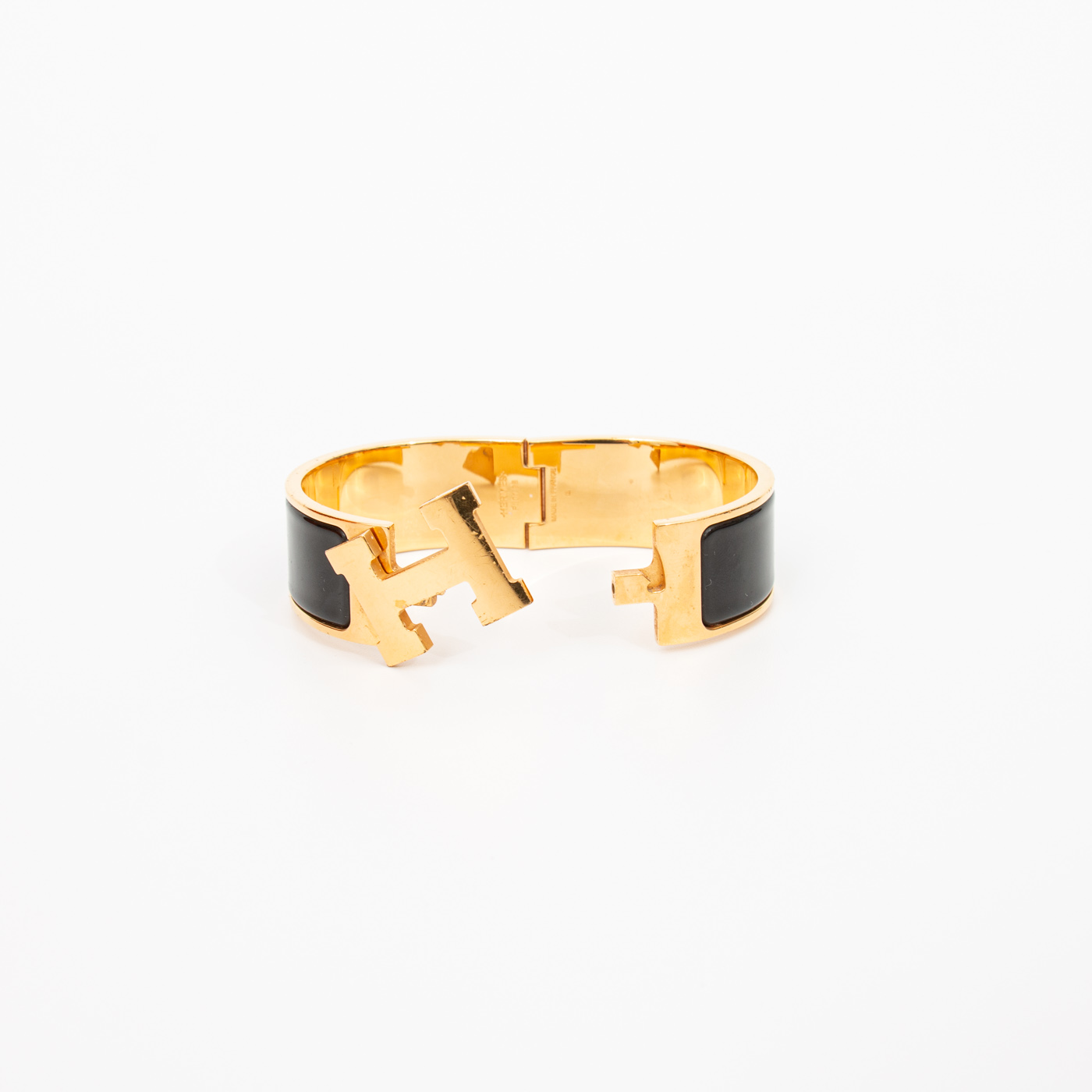 Bracelet Hermès Clic Clac H PM en or noir – Image 5