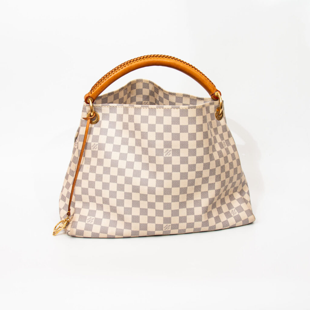 Sac Louis Vuitton Artsy MM Damier Azur Toile