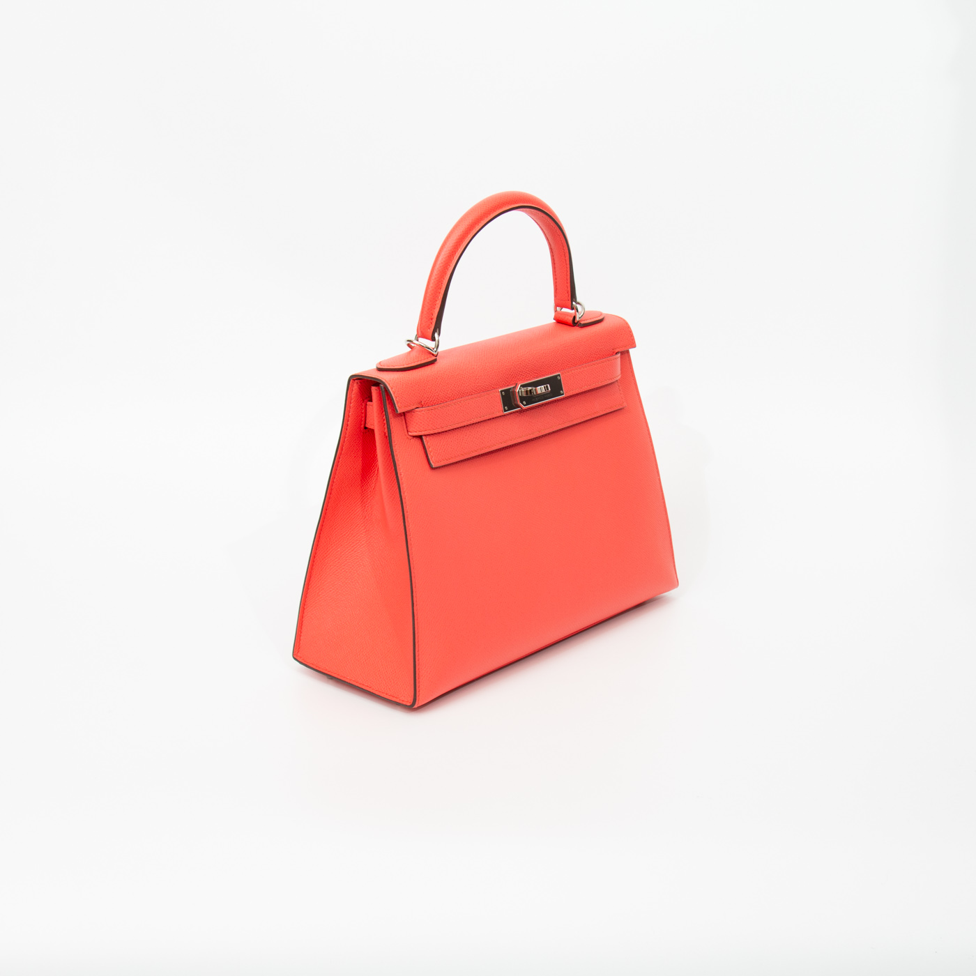 Hermès Kelly 28 Sellier en cuir Epsom Rose Texas 2021 – Image 3