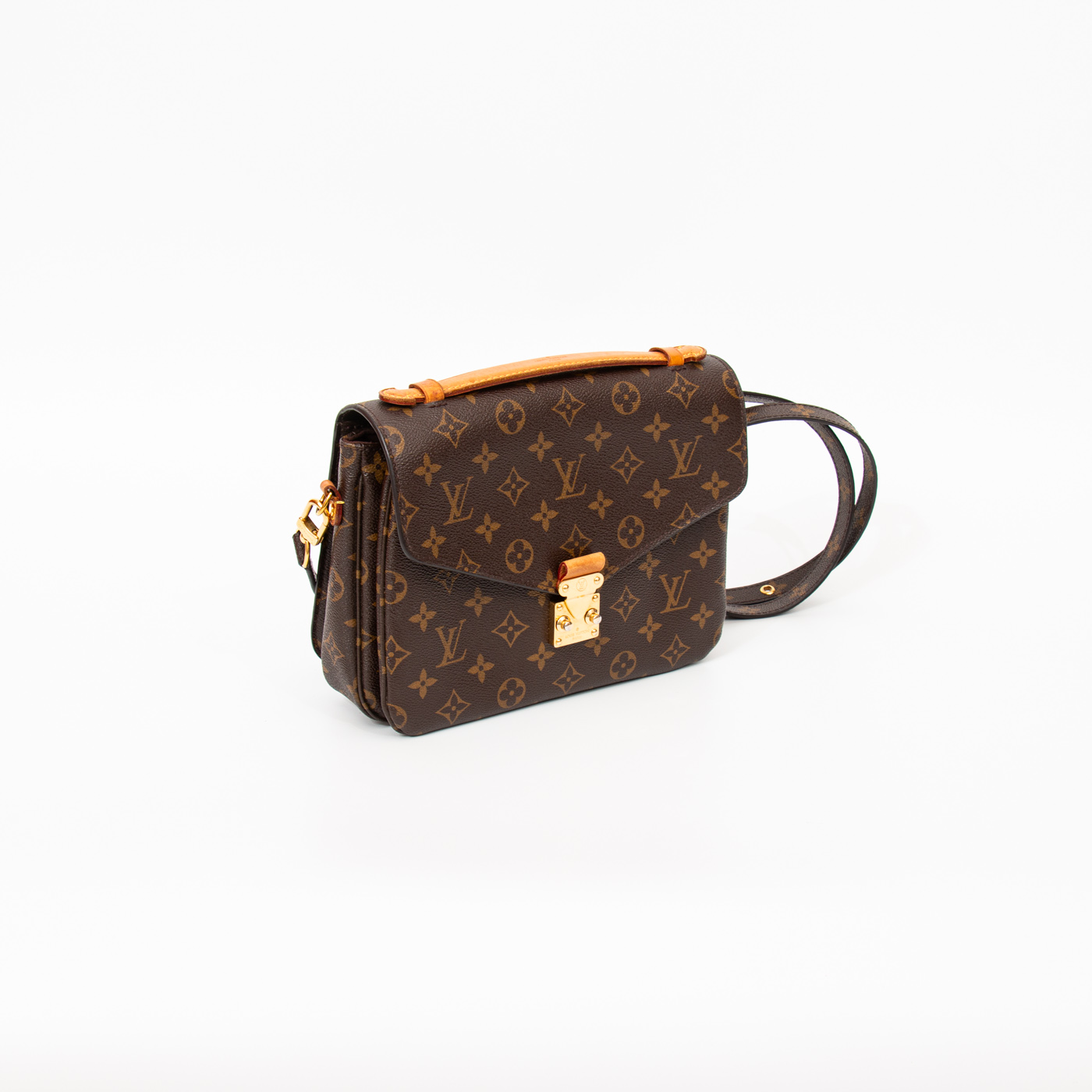 Pochette Métis Louis Vuitton en toile Monogram marron avec finitions dorées 2016 DU1146 – Image 3