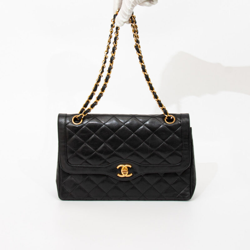 Bolso Chanel Timeless Double Flap mediano – Imagen 6