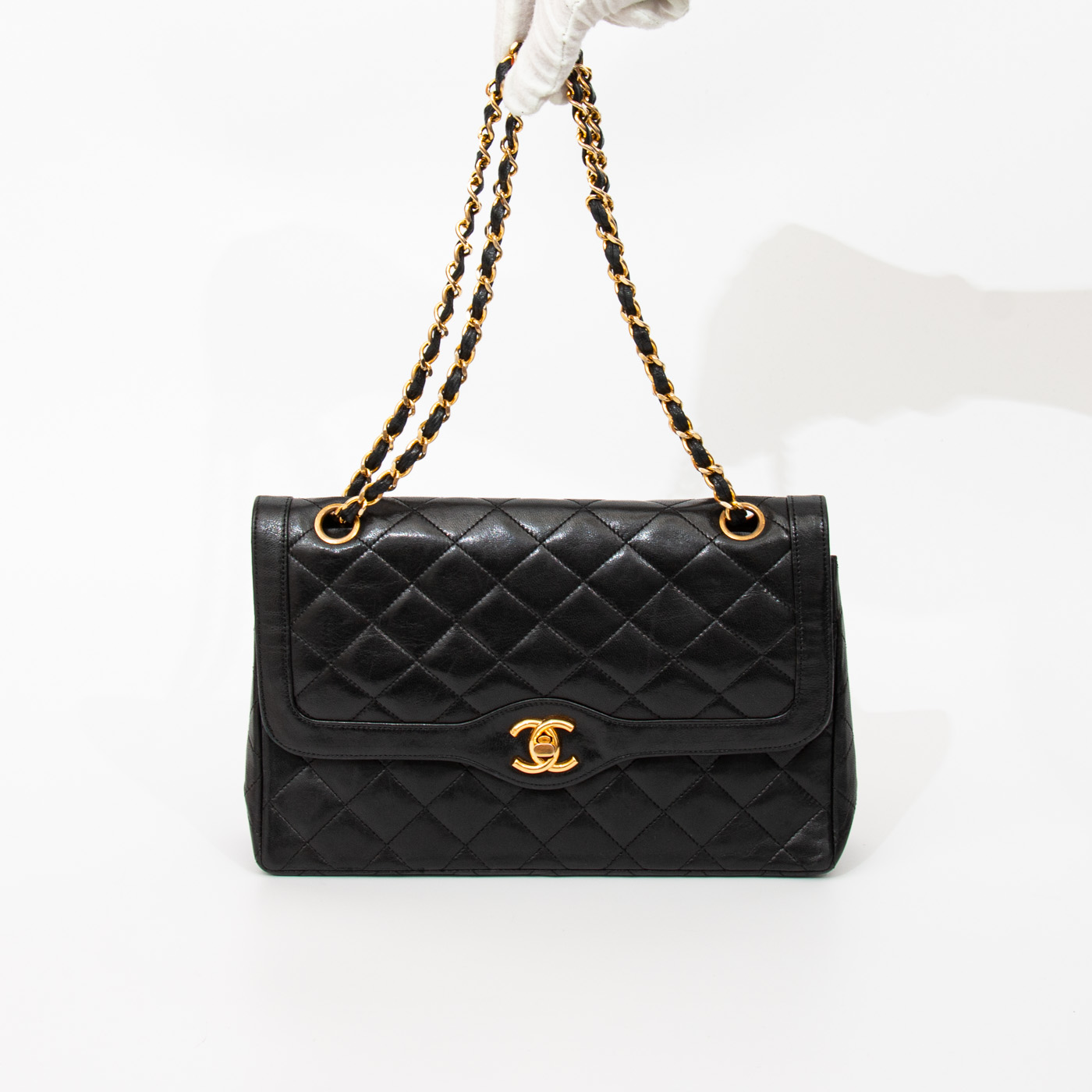 Bolso Chanel Timeless Double Flap mediano – Imagen 6