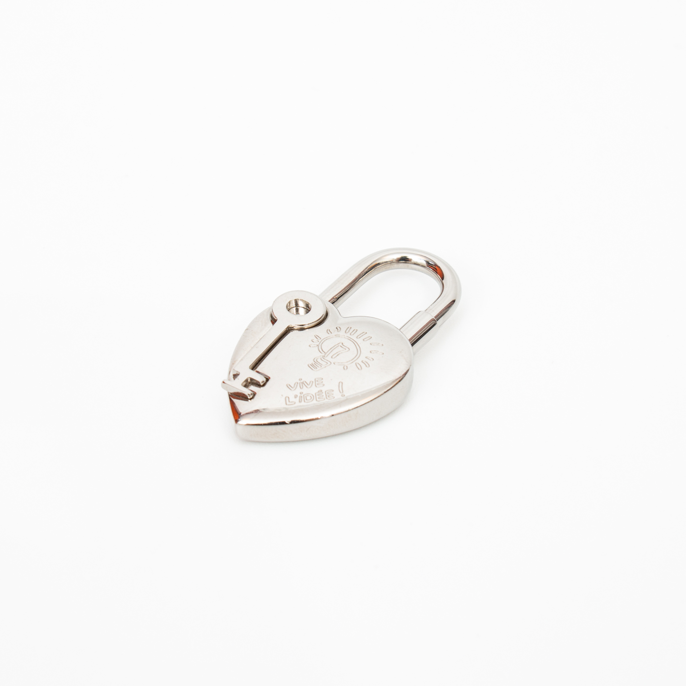 Breloque Hermès Cadena Lockhart Fantasy en métal argenté – Image 3