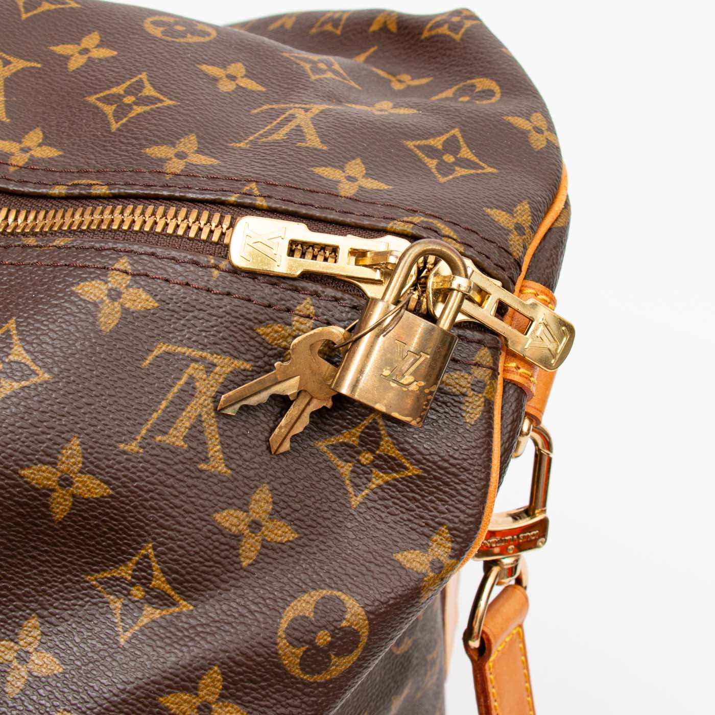 Louis Vuitton Tasche Keepall Bandoulière 60 Monogram Canvas 1995 VI1905 – Bild 8
