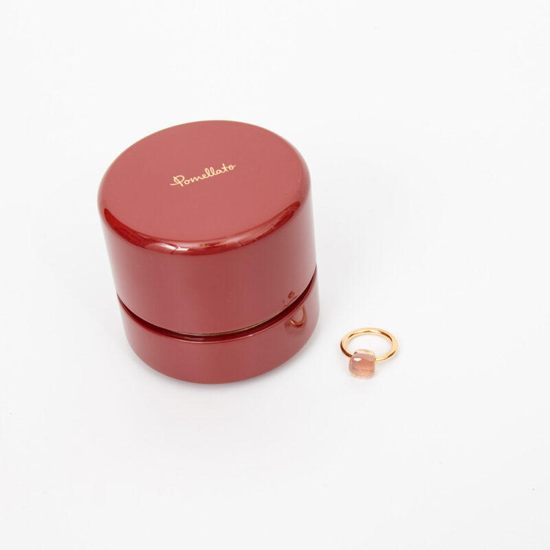 Pomellato Nudo Classic Ring aus Gold mit Rosenquarz – Bild 1