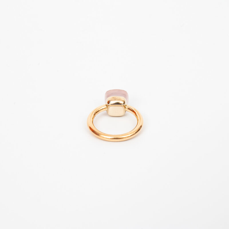 Pomellato Nudo Classic Ring aus Gold mit Rosenquarz – Bild 4