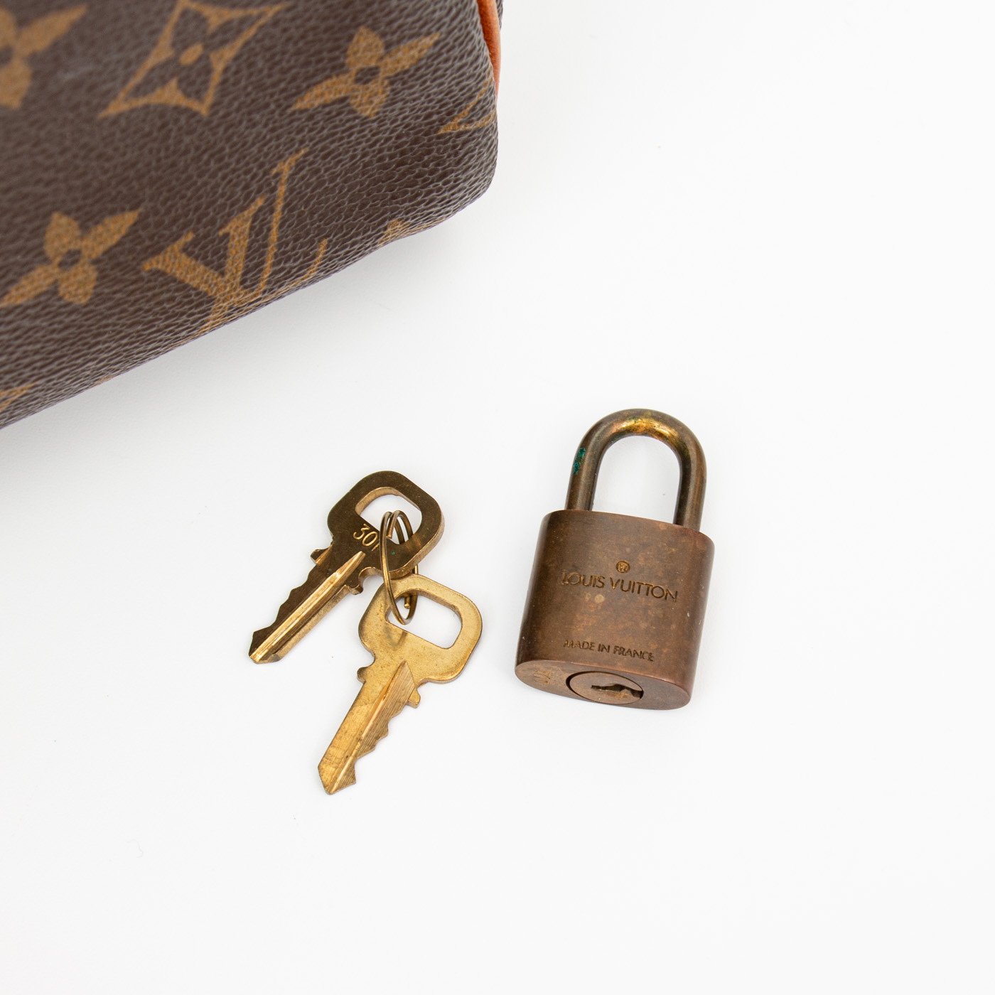 Louis Vuitton Tasche Speedy 35 Monogram 1992 VI0962 – Bild 10