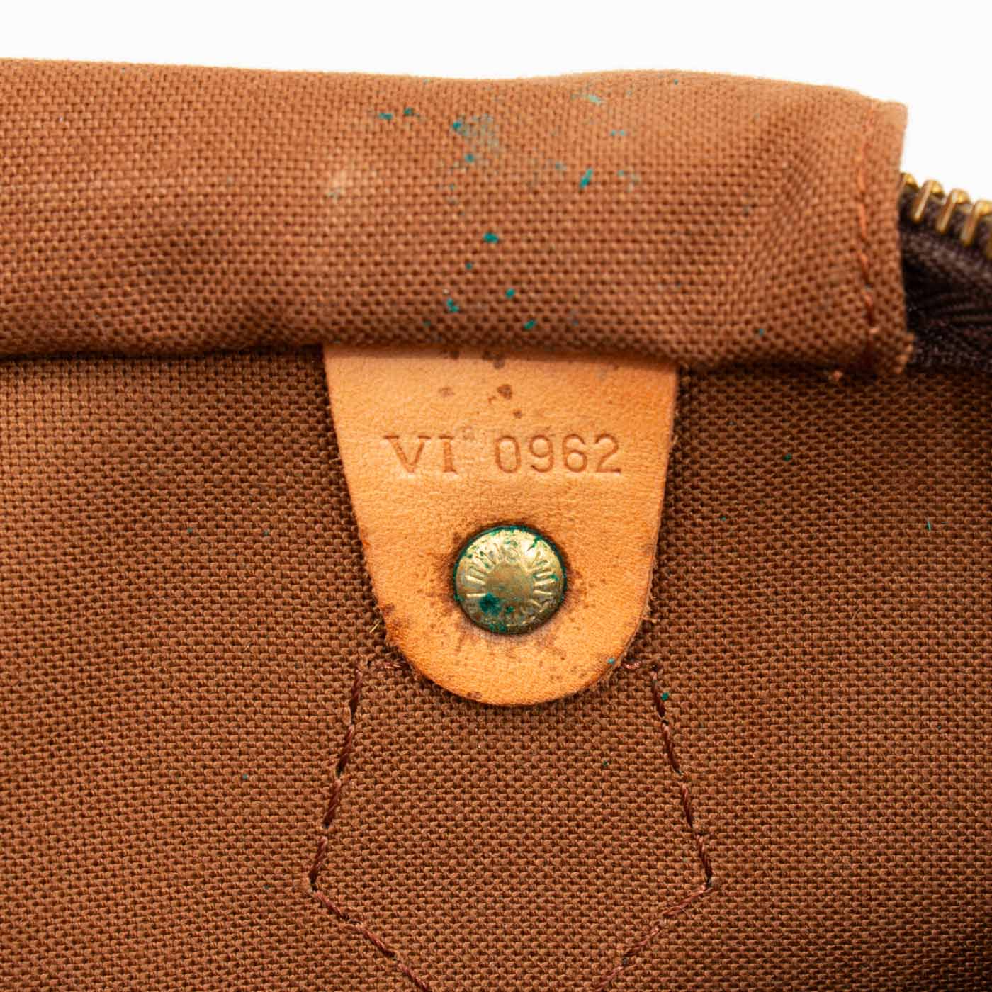 Louis Vuitton Tasche Speedy 35 Monogram 1992 VI0962 – Bild 9