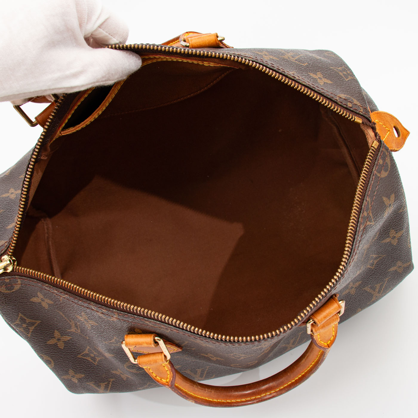 Louis Vuitton Tasche Speedy 35 Monogram Canvas 2001 MB0021 – Bild 8