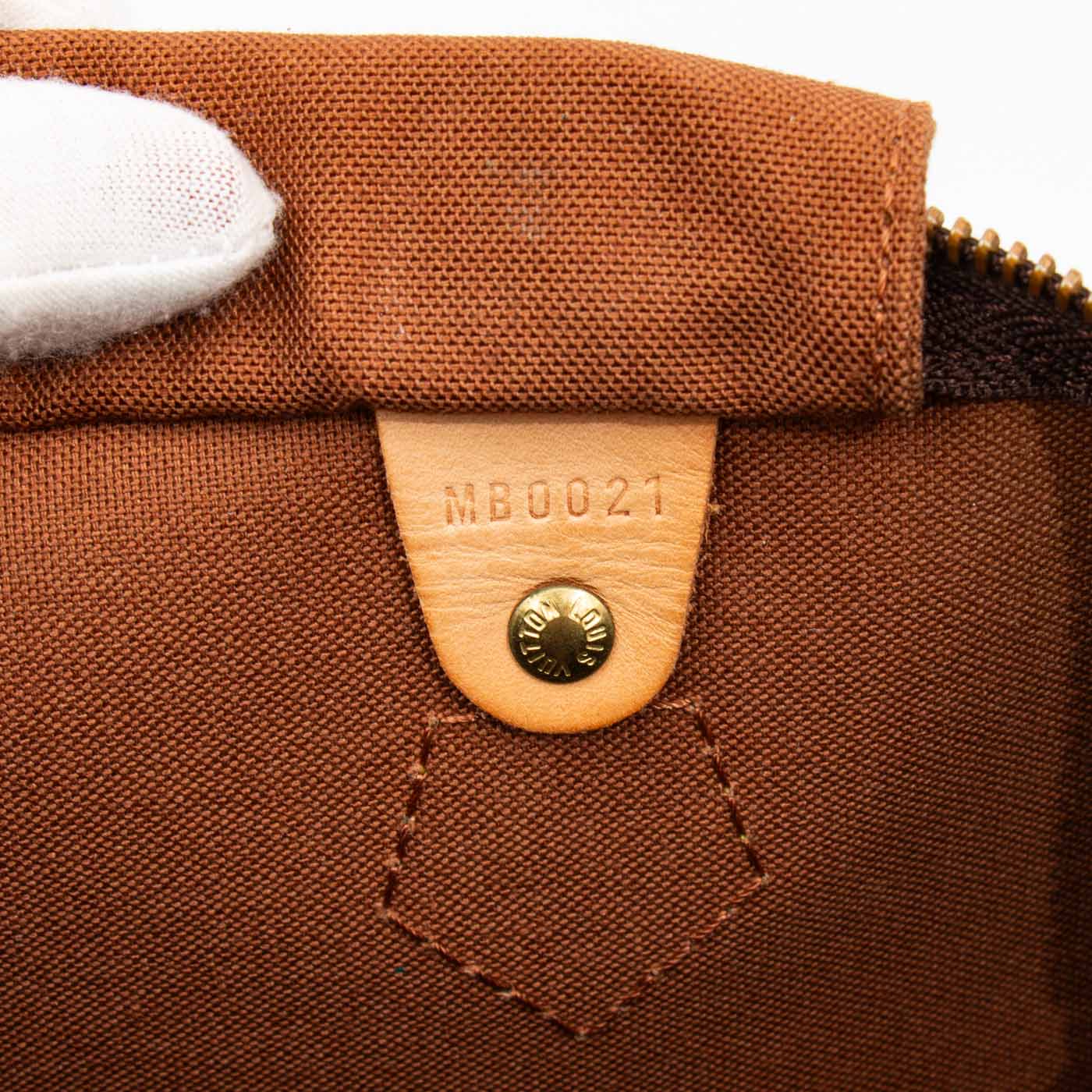 Louis Vuitton Tasche Speedy 35 Monogram Canvas 2001 MB0021 – Bild 9