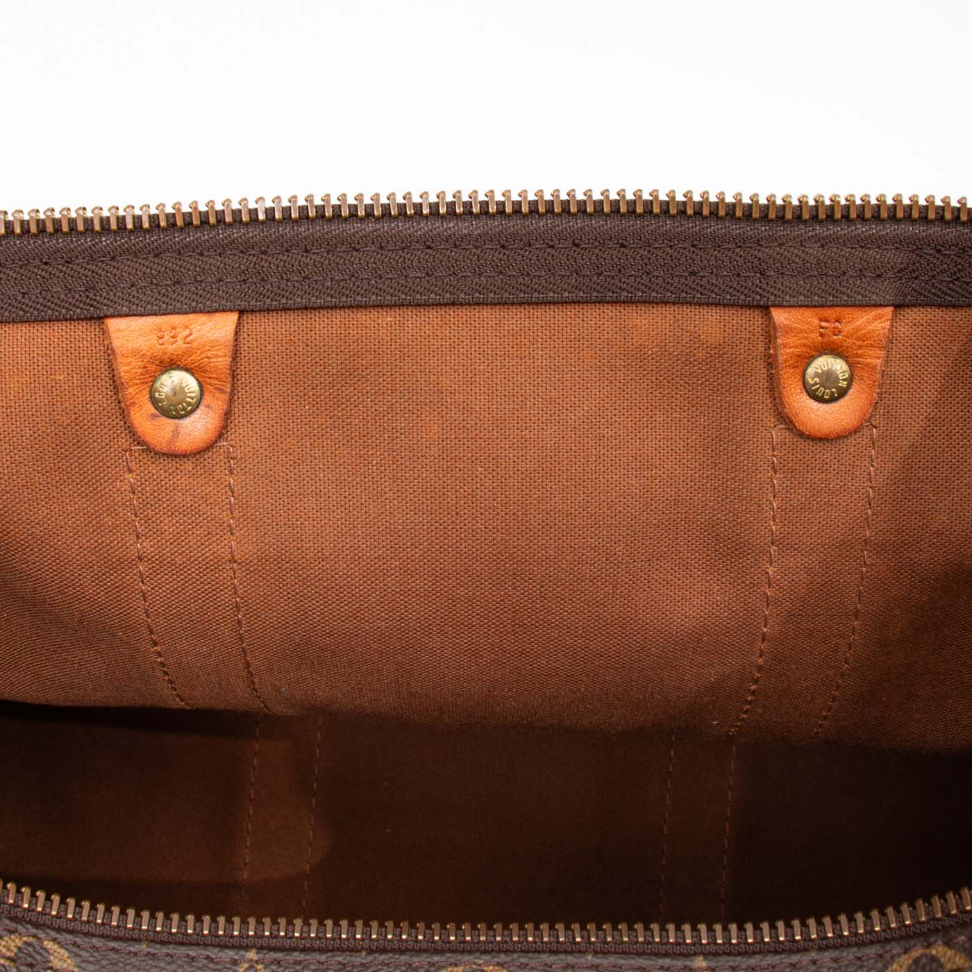Louis Vuitton Tasche Monogram Keepall Bandouliere 45 Monogram Canvas 1989 FC892 – Bild 11