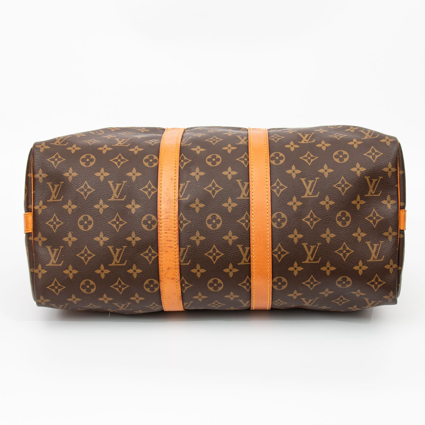 Louis Vuitton Tasche Monogram Keepall Bandouliere 45 Monogram Canvas 1989 FC892 – Bild 6