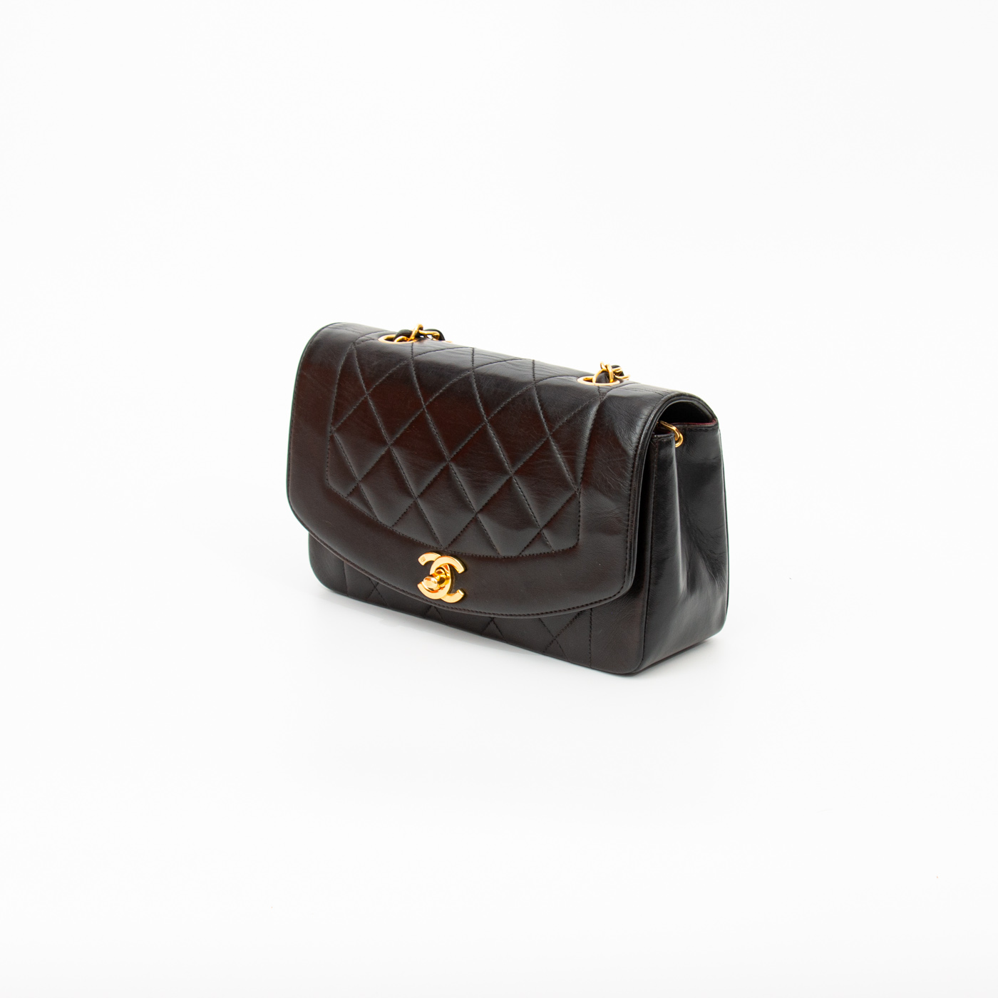 Chanel Diana Single Flap Tasche Schwarz 1994–1996 3146744 – Bild 4