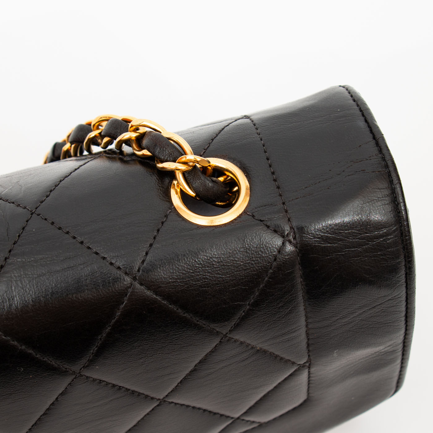 Chanel Diana Single Flap Tasche Schwarz 1994–1996 3146744 – Bild 8