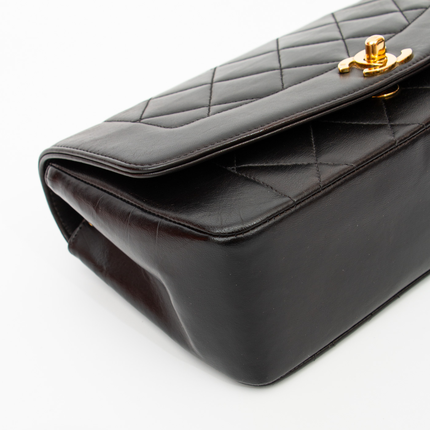Chanel Diana Single Flap Tasche Schwarz 1994–1996 3146744 – Bild 9