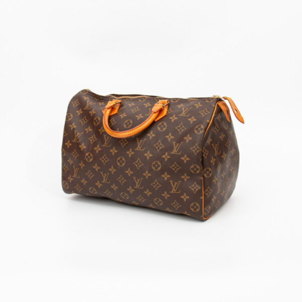 Louis Vuitton Tasche Monogram Speedy 30 Canvas Braun 1992 VI0962