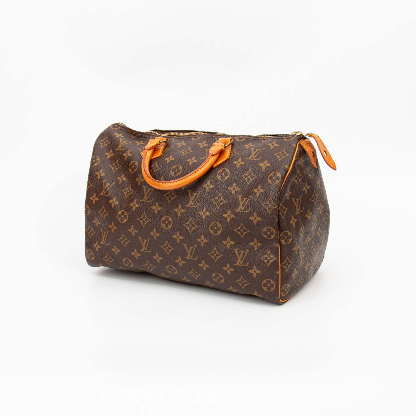 Louis Vuitton Tasche Monogram Speedy 30 Canvas Braun 1992 VI0962 – Bild 2