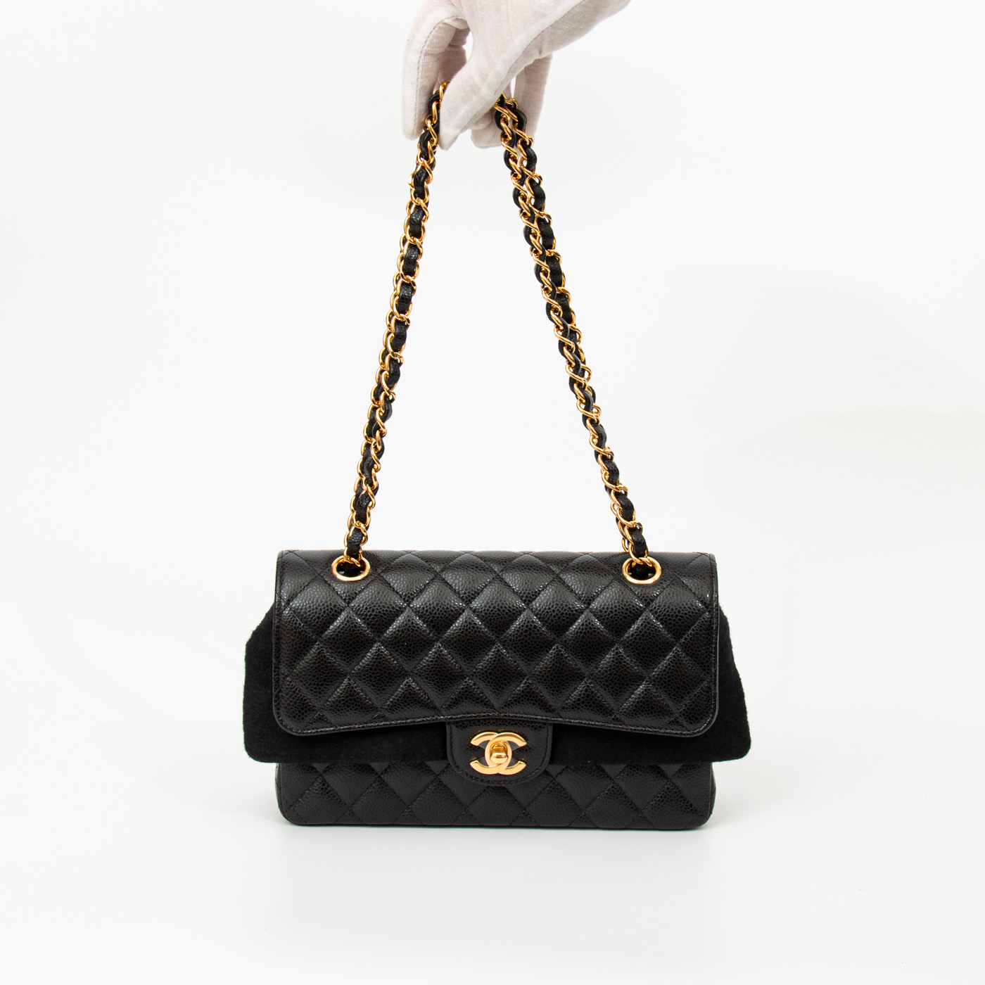 Chanel Timeless Double Flap Small Caviar Tasche 2019–2020 28834182