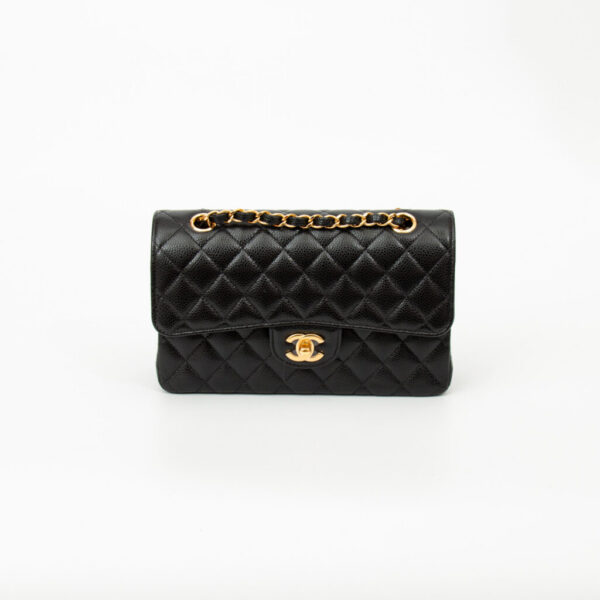 Chanel Timeless Double Flap Small Caviar Tasche 2019–2020 28834182