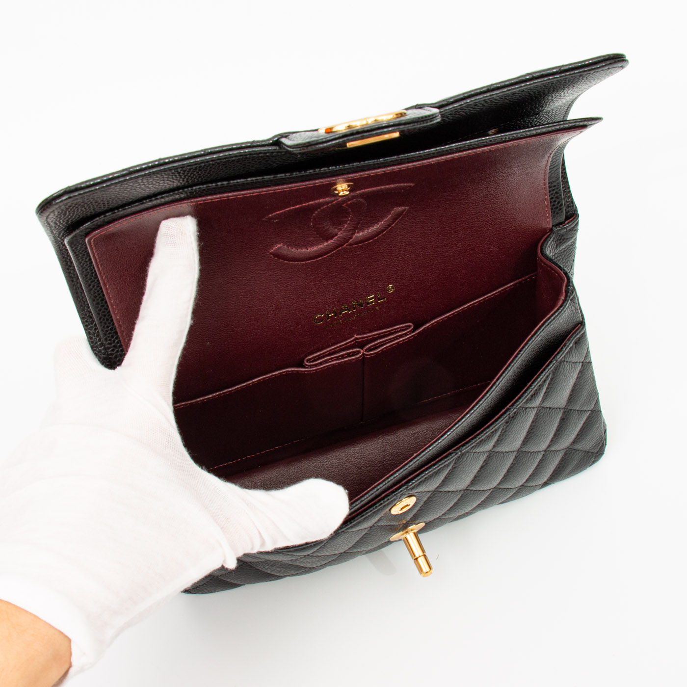 Chanel Timeless Double Flap Small Caviar Tasche 2019–2020 28834182 – Bild 9