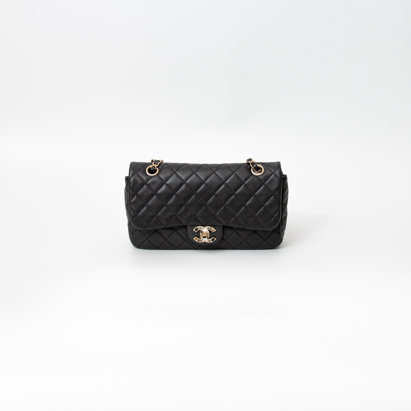 Chanel Bijoux Single Flap Tasche Schwarz Limited Edition