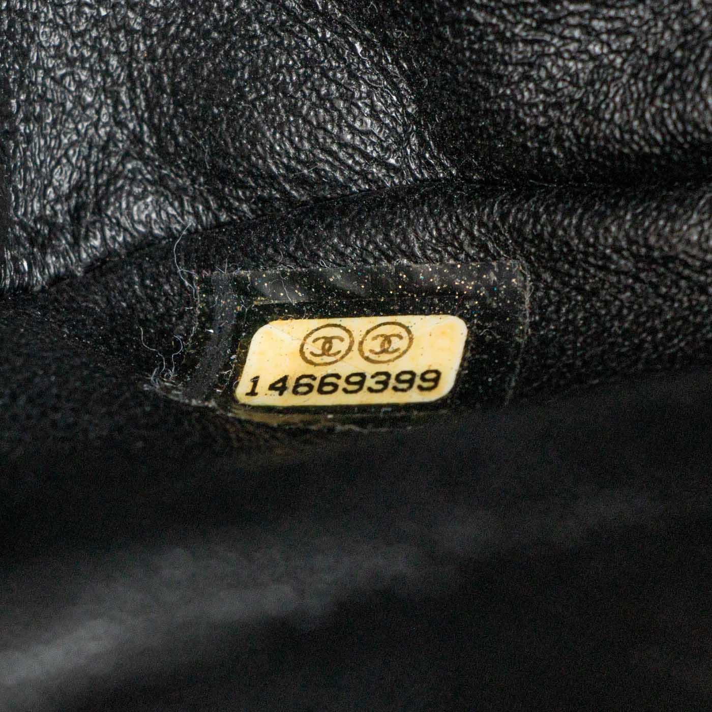 Chanel Bijoux Single Flap Tasche Schwarz Limited Edition – Bild 12