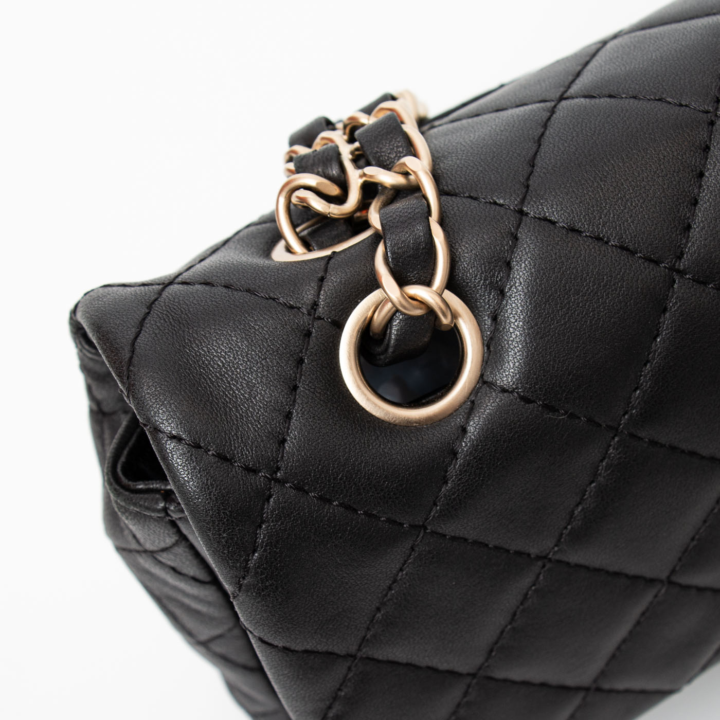 Chanel Bijoux Single Flap Tasche Schwarz Limited Edition – Bild 9