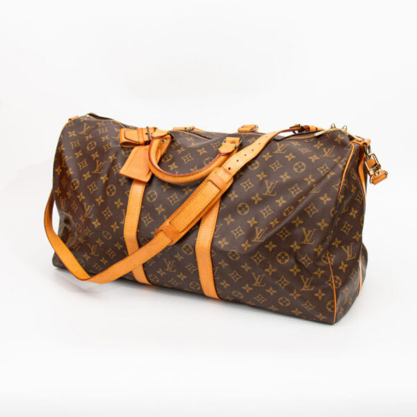 Louis Vuitton Tasche Monogram Keepall Bandoulière 55 Canvas 1993 VI8903