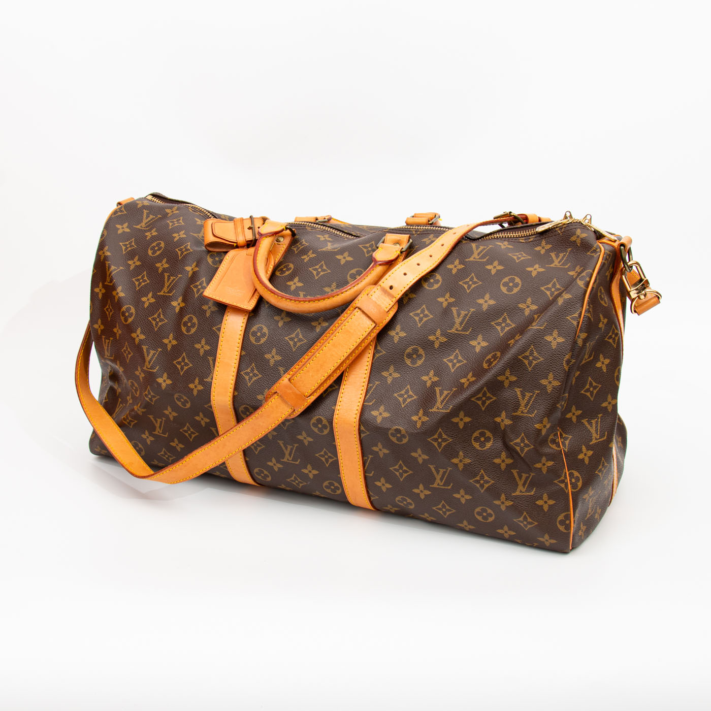 Louis Vuitton Tasche Monogram Keepall Bandoulière 55 Canvas 1993 VI8903 – Bild 2