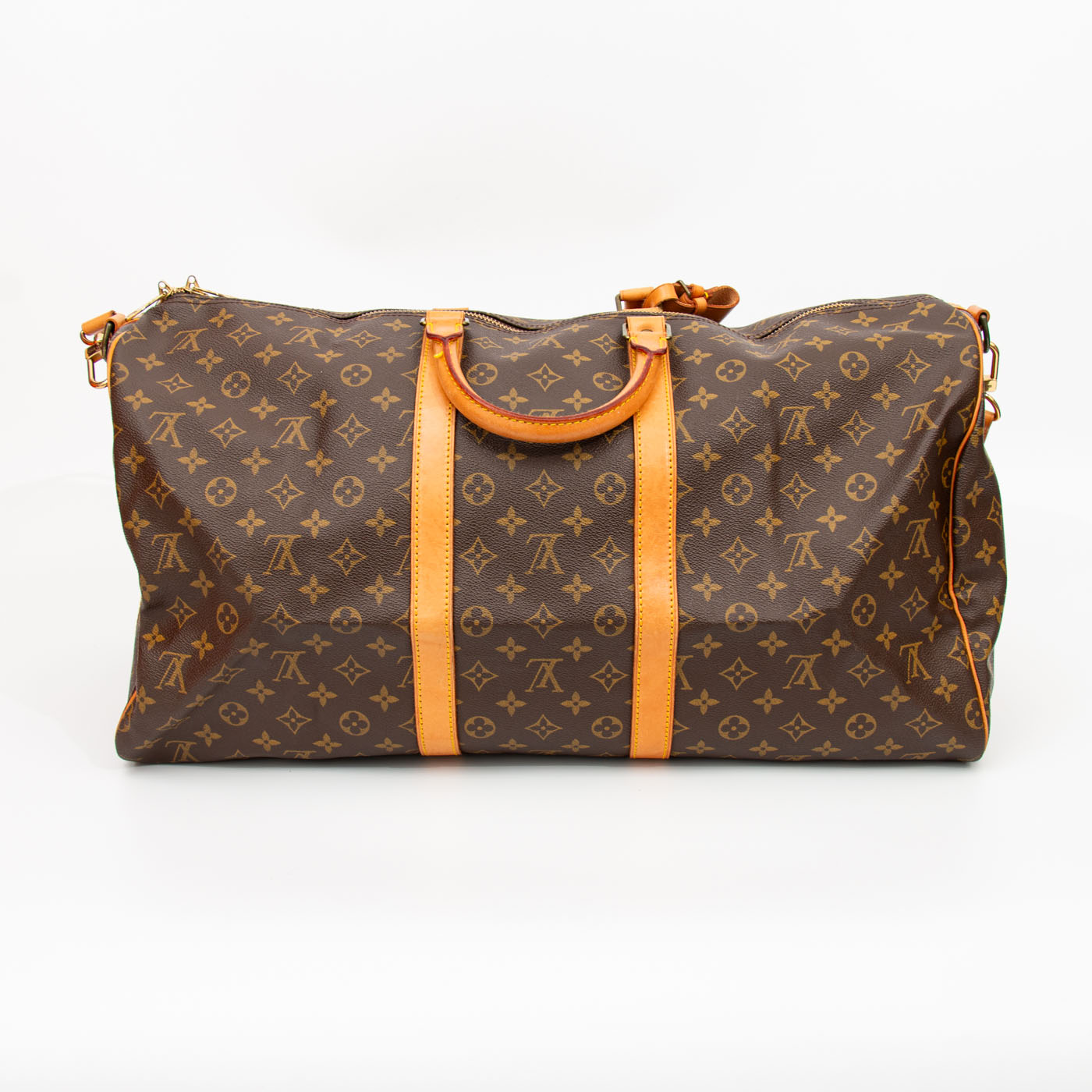 Louis Vuitton Tasche Monogram Keepall Bandoulière 55 Canvas 1993 VI8903 – Bild 4