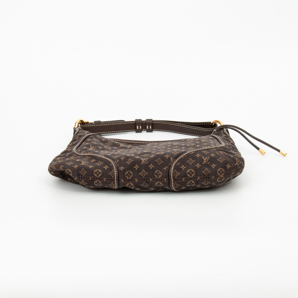 Bolso Louis Vuitton Mini Lin Pochtte mediano en color marrón