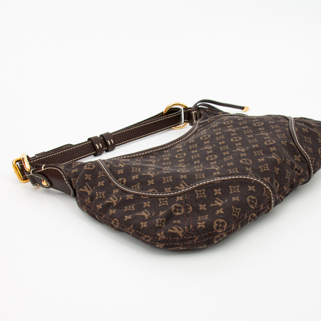 Bolso Louis Vuitton Mini Lin Pochtte mediano en color marrón